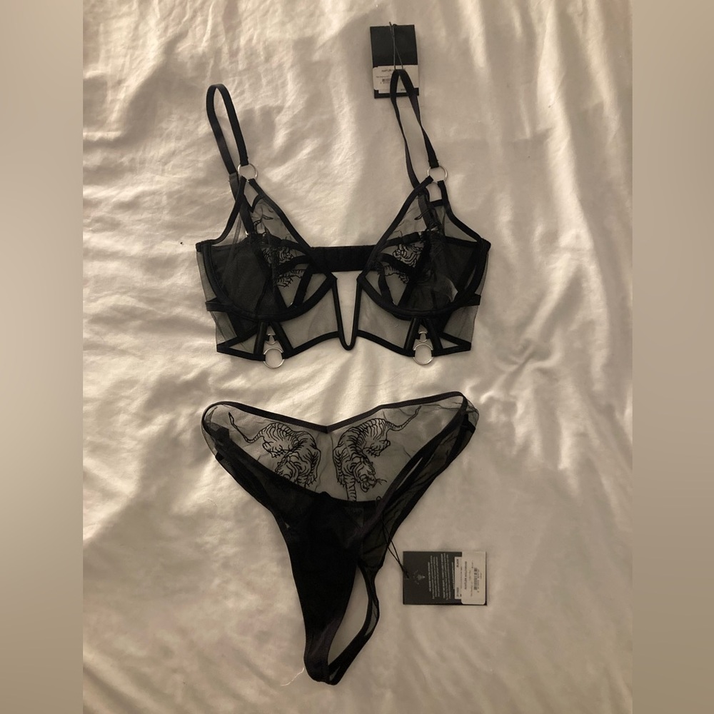 NWT Thistle And Spire Tigris Bra and Tigris Thong